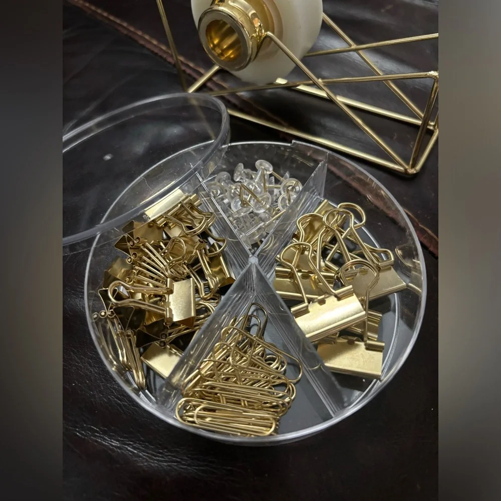 N/A gold stationery